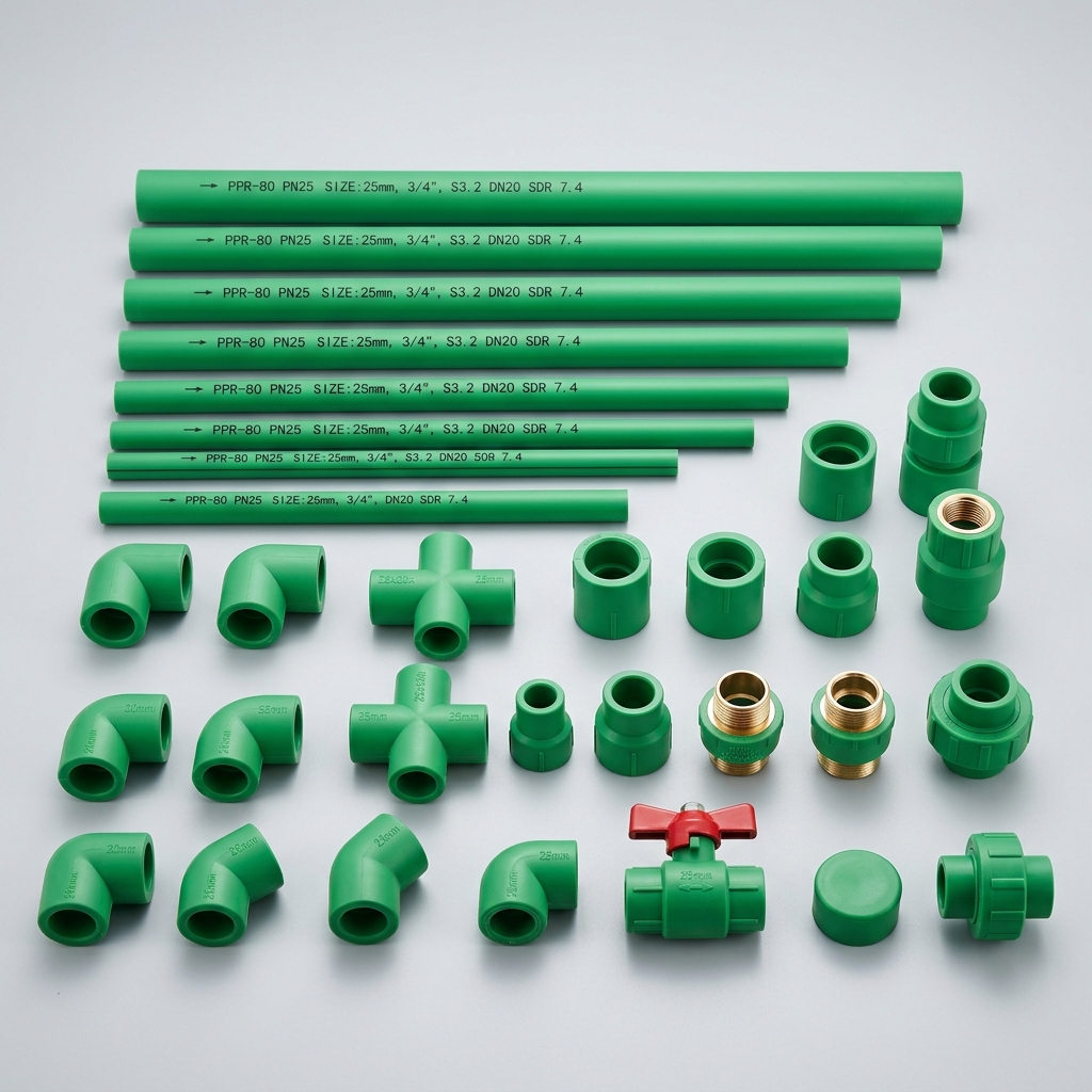 PPR Pipes and Fittings